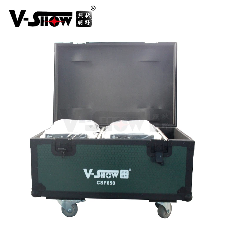 VSHOW CSF650 650w Mini Cold Sparkler Machine 2pcs With Case Sparkler Fountain Safe For Wedding Club Party