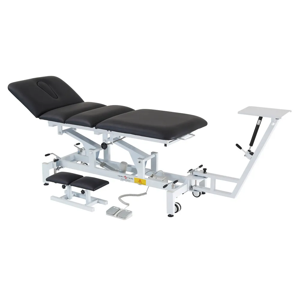 Cervical and Lumbar Traction Electric Treatment Table Physical Therapy Table Lumbar Spine Traction Machine Physio Traction Table