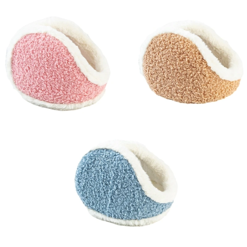 Soft and Warm Simple Plush Ear Warmers for Winter Outdoor Activities Keep You Warm in Cold Weather for Skiing Hiking