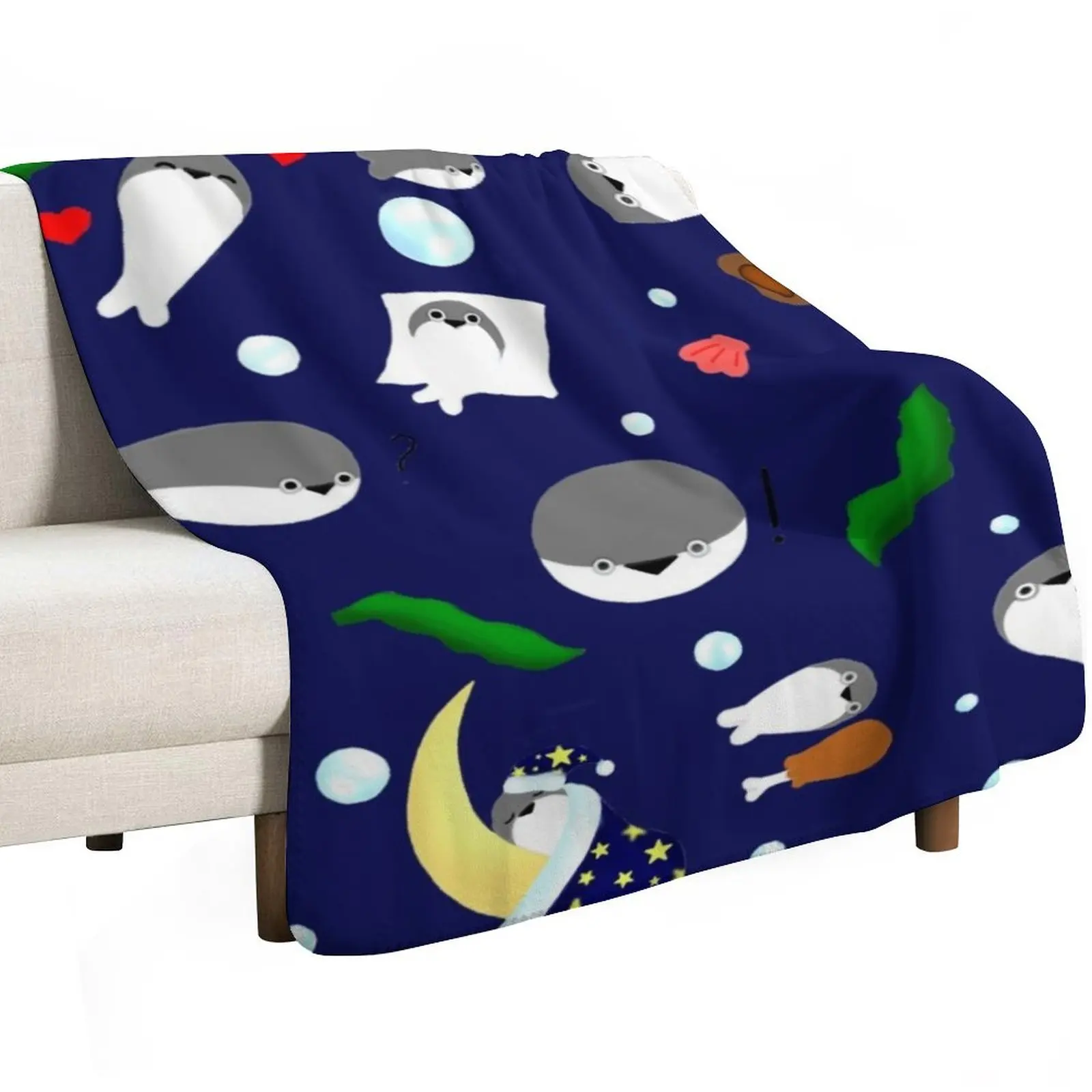 

Sacabambaspis pattern Throw Blanket For Decorative Sofa Furrys Luxury Blankets