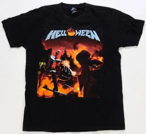 Rare Vintage ROCK 1 Helloween Keeper Of The Seven Keys 2006 Tour T Shirt 2000s L