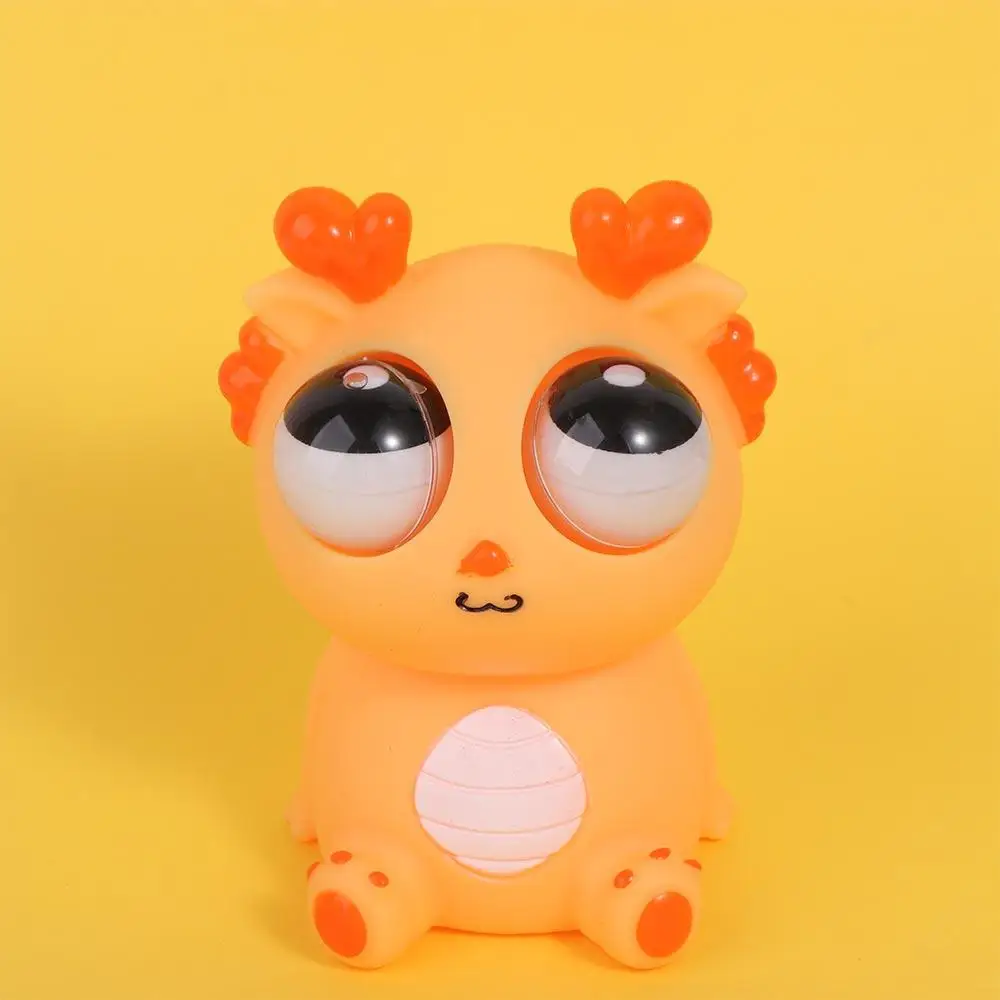 Symulacja Smoka Wybuch Oka Smoka Ściskanka Kreskówkowe Zwierzę Ściskanka Zabawki Śliczne Kreatywne Ściskanie Rozciąganie Piłka Zabawka dla Dziewczynki