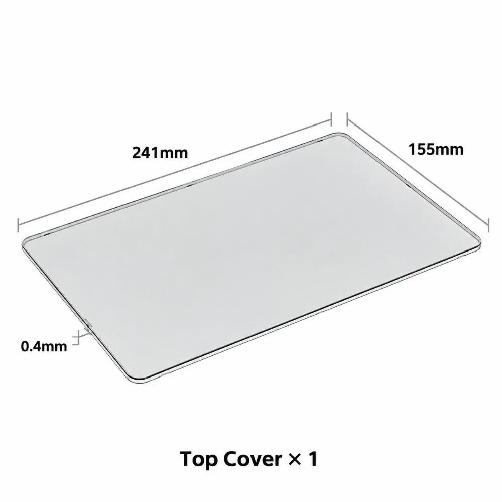 Dustproof Keycap Storage Box Transparent Lid Stackable Keycap Organizer Multicolor Options Keyboard Storage Tray