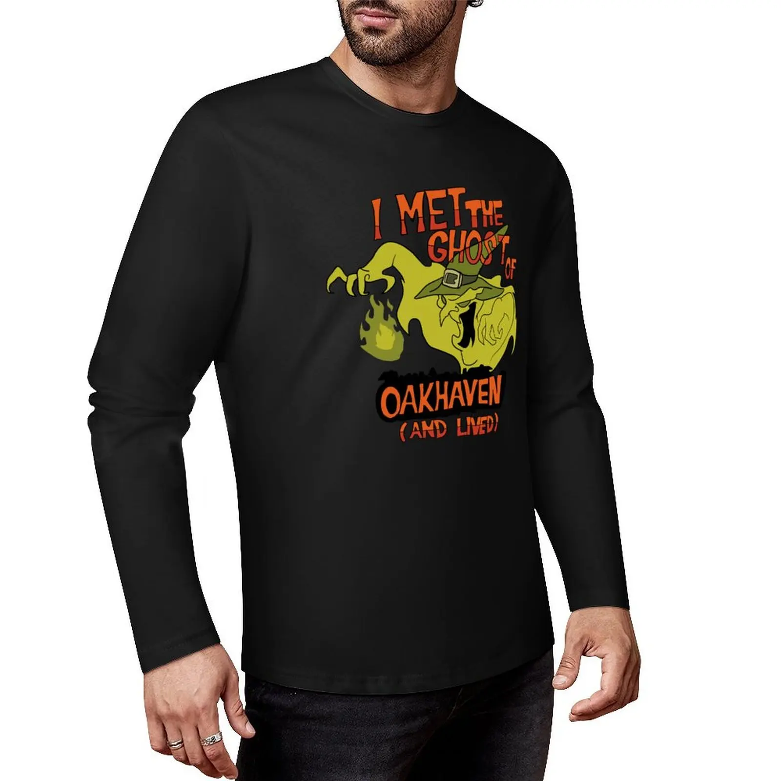 I Met the Ghost of Oakhaven and Lived Long T-Shirt Anime t-shirt T-shirt for a boy men workout shirt