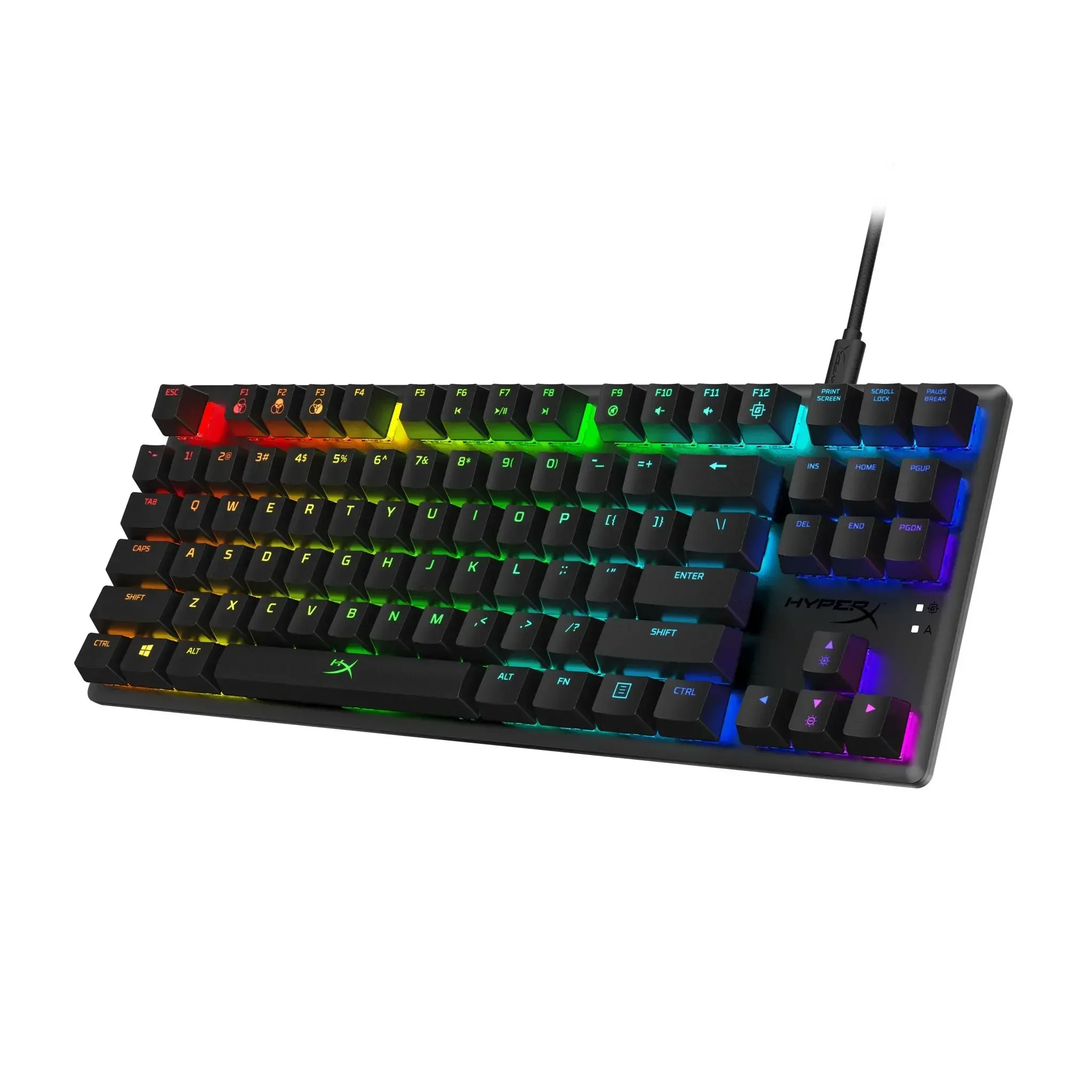 Hyper X Alloy Origins Core RGB Tenkeyless Mechanical Gaming Keyboard Compact Form Factor Gaming Keyboard