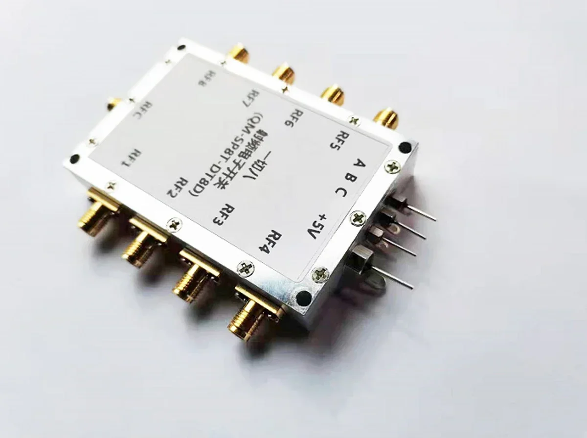 SP8T  Switch DC-8GHz HMC321 1 to 8 Single Pole Eight Throw  Switch Control microwave signal channel