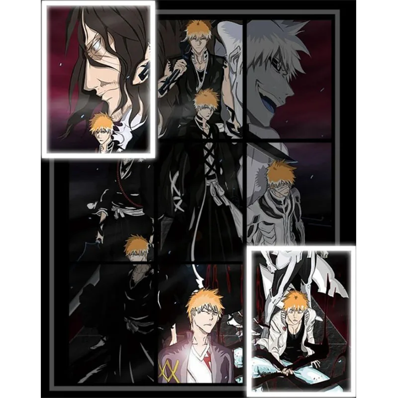 Anime BLEACH Hot Stamping CP UR SSR Flash Card Kurosaki Ichigo Shinji Hirako Collection Toy Solitaire Christmas Birthday Present