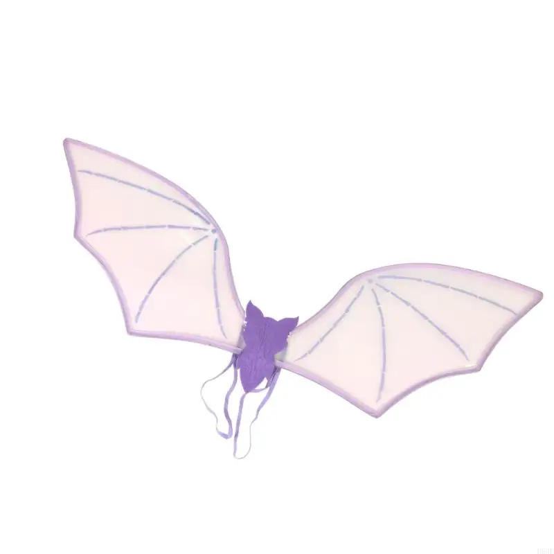 H58E Halloween Flügel Kostüm Kid Bat Fledermaus Dress -up -Accessoires für Kinder Weihnachten