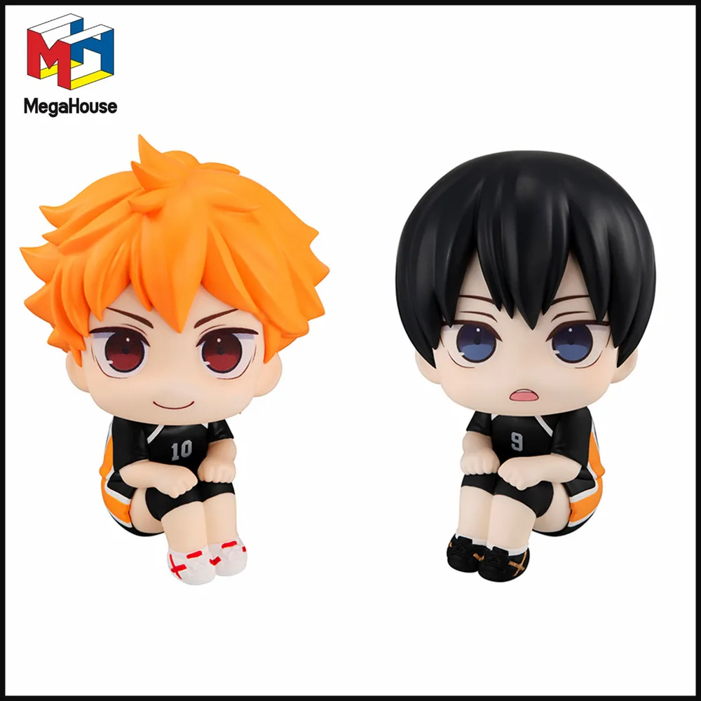 In Stock Original Anime Haikyuu!! Tobio Kageyama Shoyo Hinata Look Up With Gift Action Figure Collector Doll PVC Toys Model