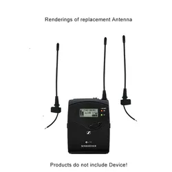 Canfon Microphone Antenna Suitable for Sennheiser EW100G2/100G3 wireless Microphone Bodypack Repair Mic part Replace