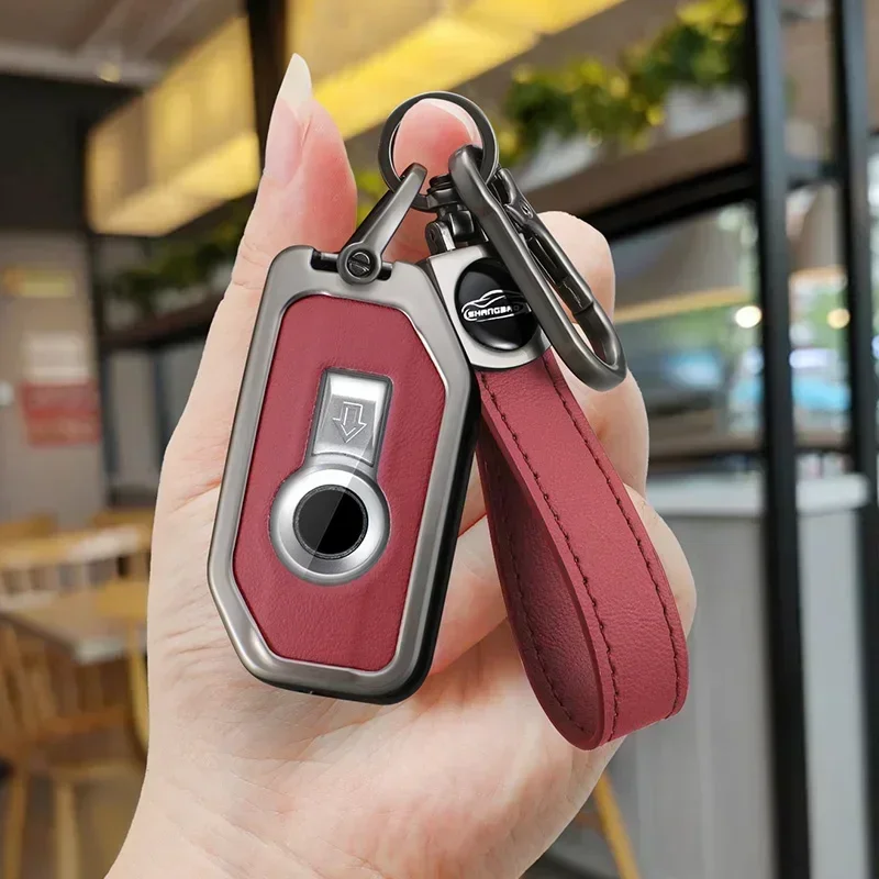 zinc alloy For BMW K 1600 B GT GTL R 1250 GS Adventure S1000 R XR 2021 2022 Remote Key Fob Keychain Ring Shell Case Cover Holder