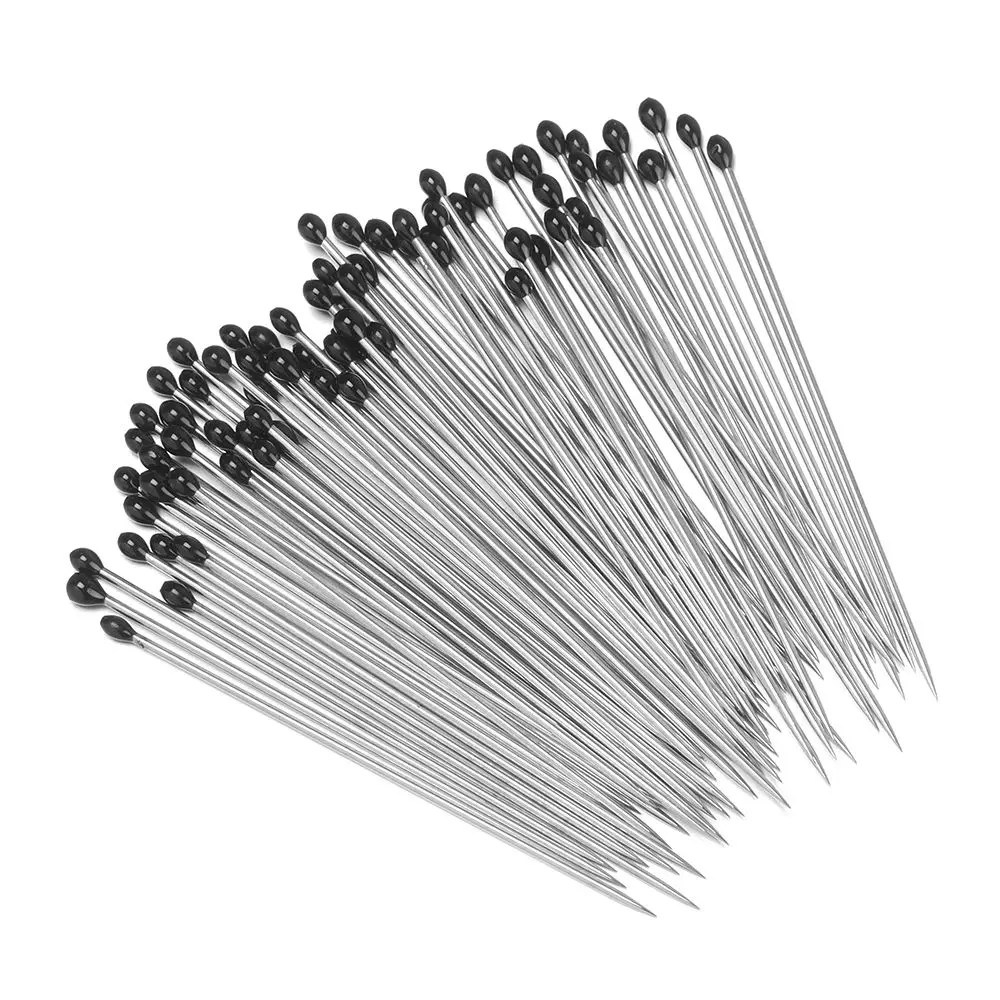 100Pcs Stainless Steel Specimen Pins High Hardness Needle Good Flexibility Pin Entomology Education Sharp Tip Lab Accessories