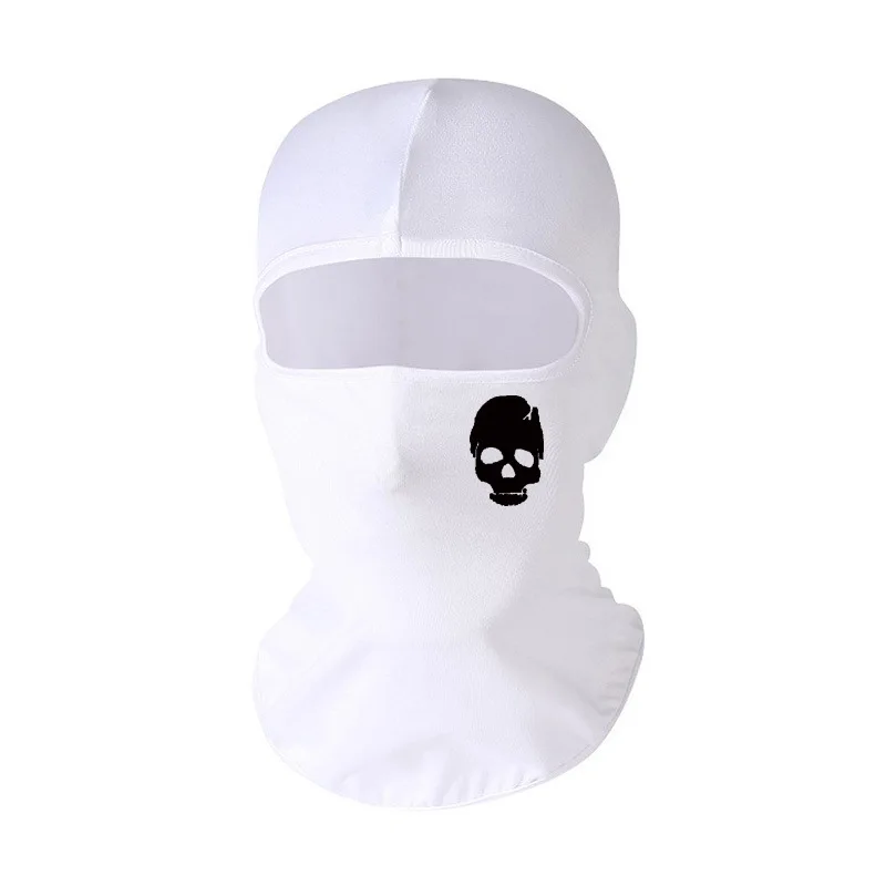 

Men's and women's Balaclava hat printed face mask suitable for riding skiing motorcycles with skull print