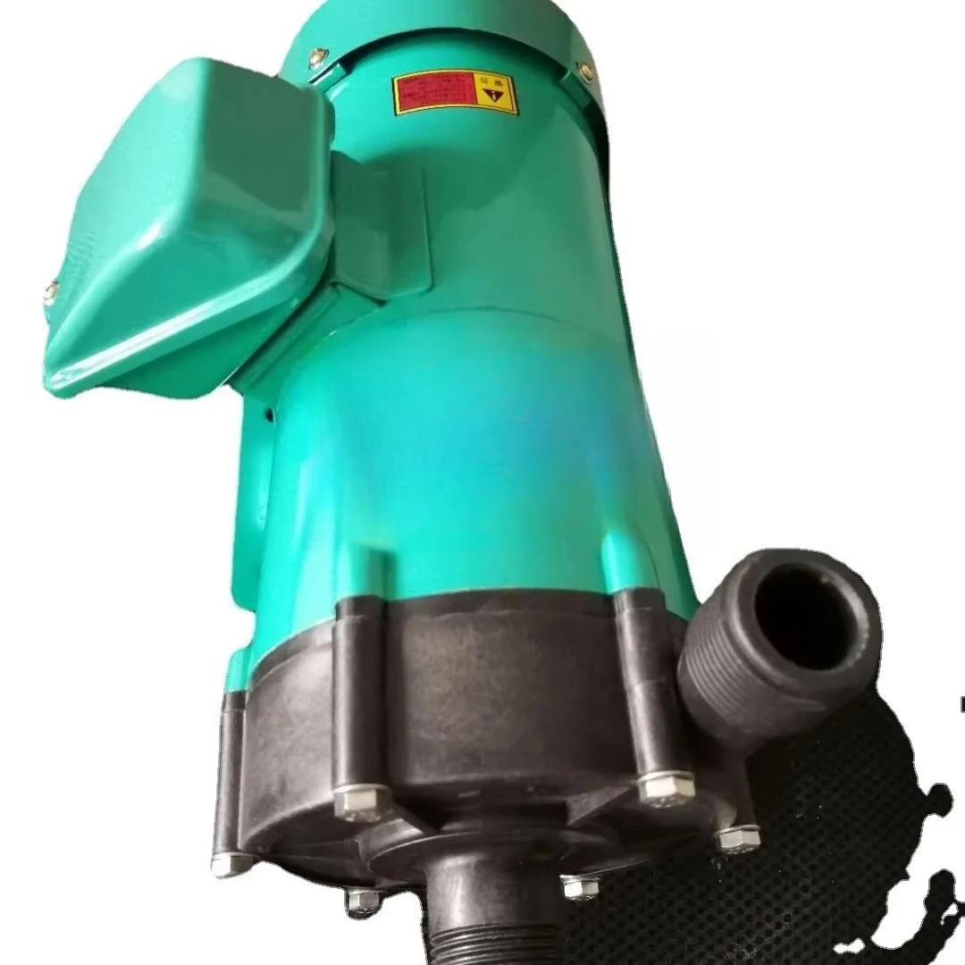 Acid and alkali resistant chemical pump, corrosion resistant PP magnetic pump MD-100R magnetic pump 260W