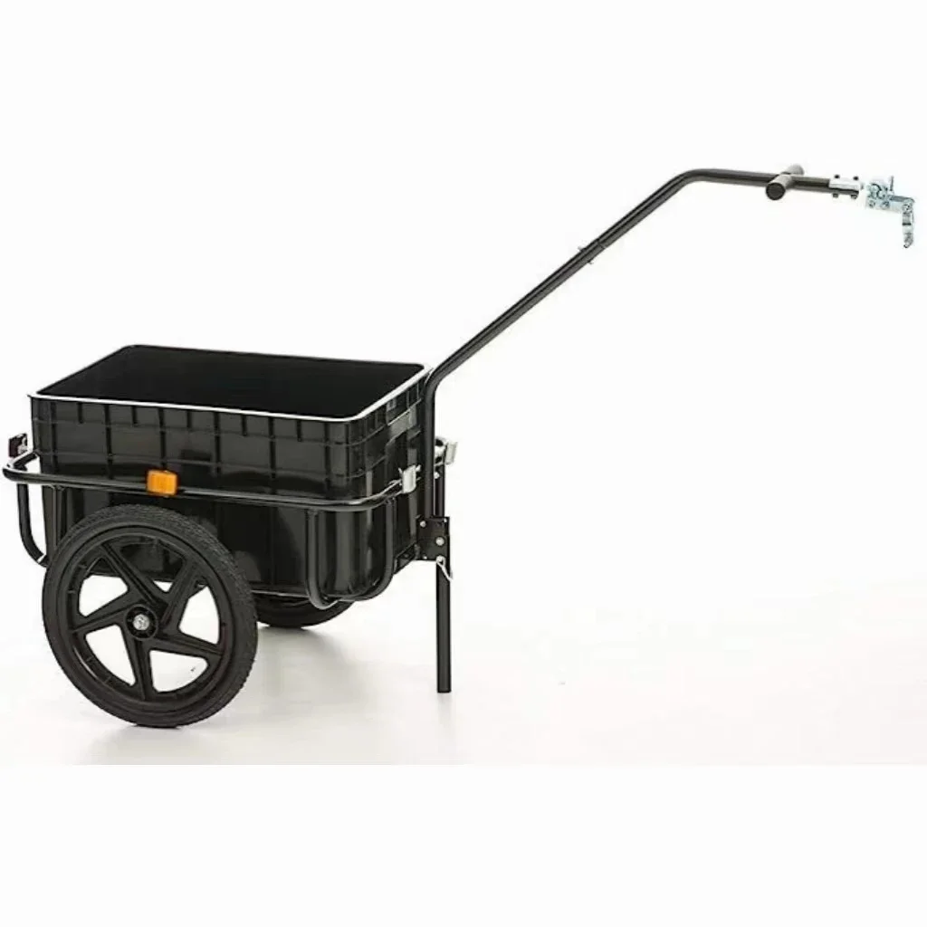 Large Loading Bicycle Cargo Trailer Bike Trailer With Removable Box