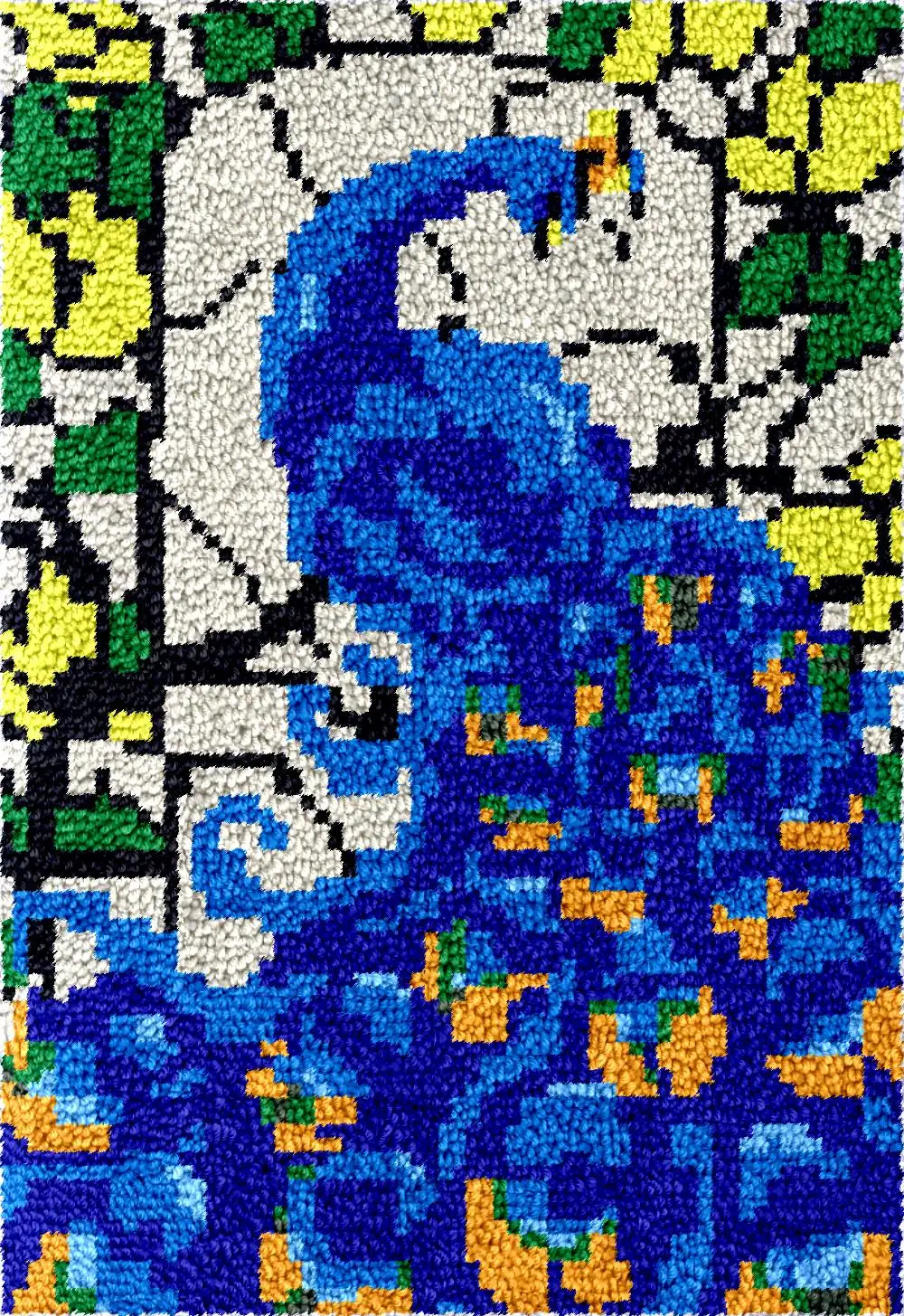 Peacock Latch Hook …