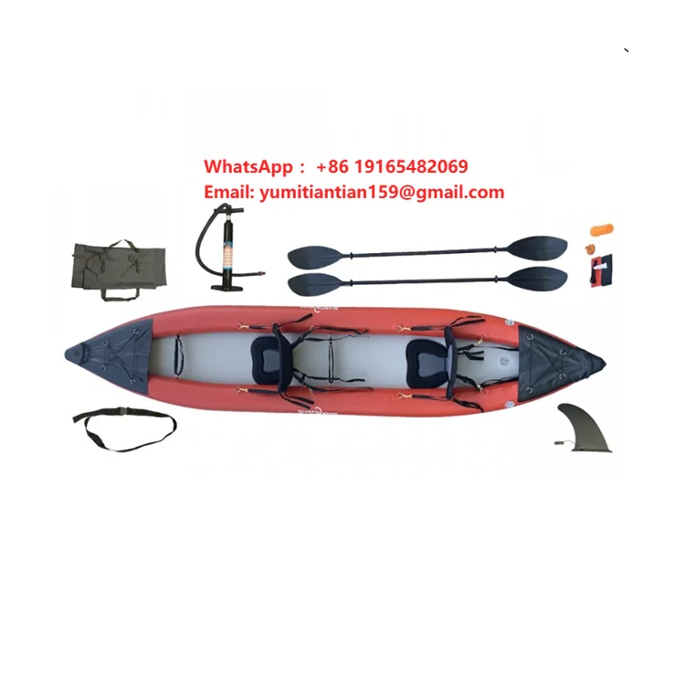 2025 Factory Kayaks Inflatable Double Kayak Drop Stitch Canoe/Kayak for Sale