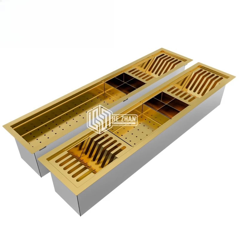 304 stainless steel Zhongdao matching drain tank multi-functional drain rack simple and fashionable thickened healthy and hygien