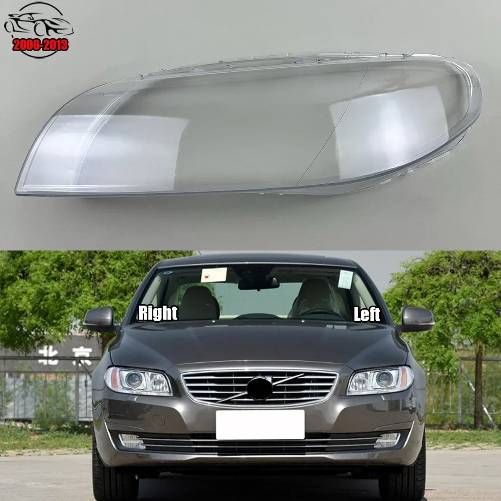 

Для Volvo S80 S80L 2006-2013 крышка фары прозрачный корпус фары абажур линзы заменить оригинальный абажур из плексигласа