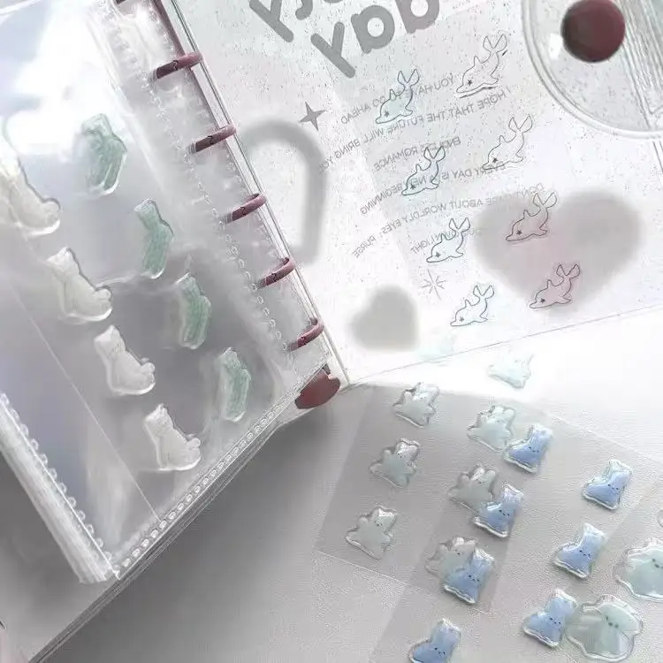 

Cute Dolphin Little Bear Rabbit Stickers