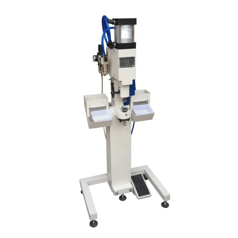 

KAI-47 PNEUMATIC AUTOMATIC SNAP BUTTON SEWING MAKING MACHINE