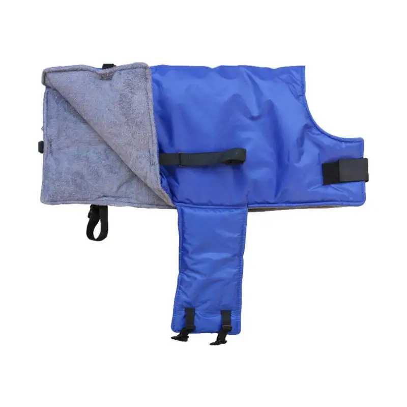 Calf Coats For Winter Livestock Blue Calf Jacket Oxford Fabric Soft Windproof Calf Jacket Thickened Livestock Vest Waterproof