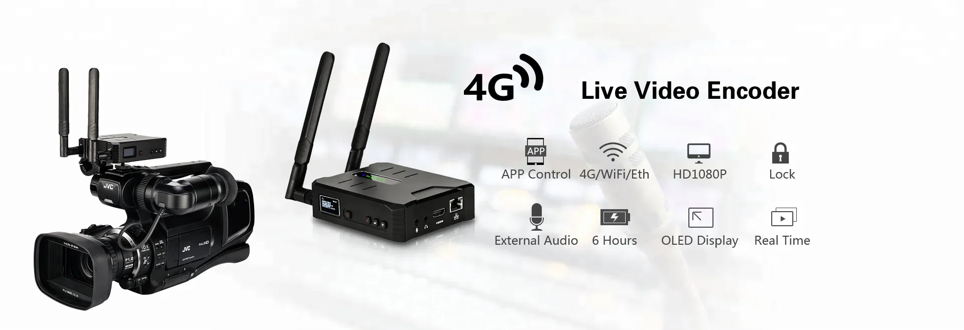 Outdoor Equipment Live Streaming Media H.264/H.265