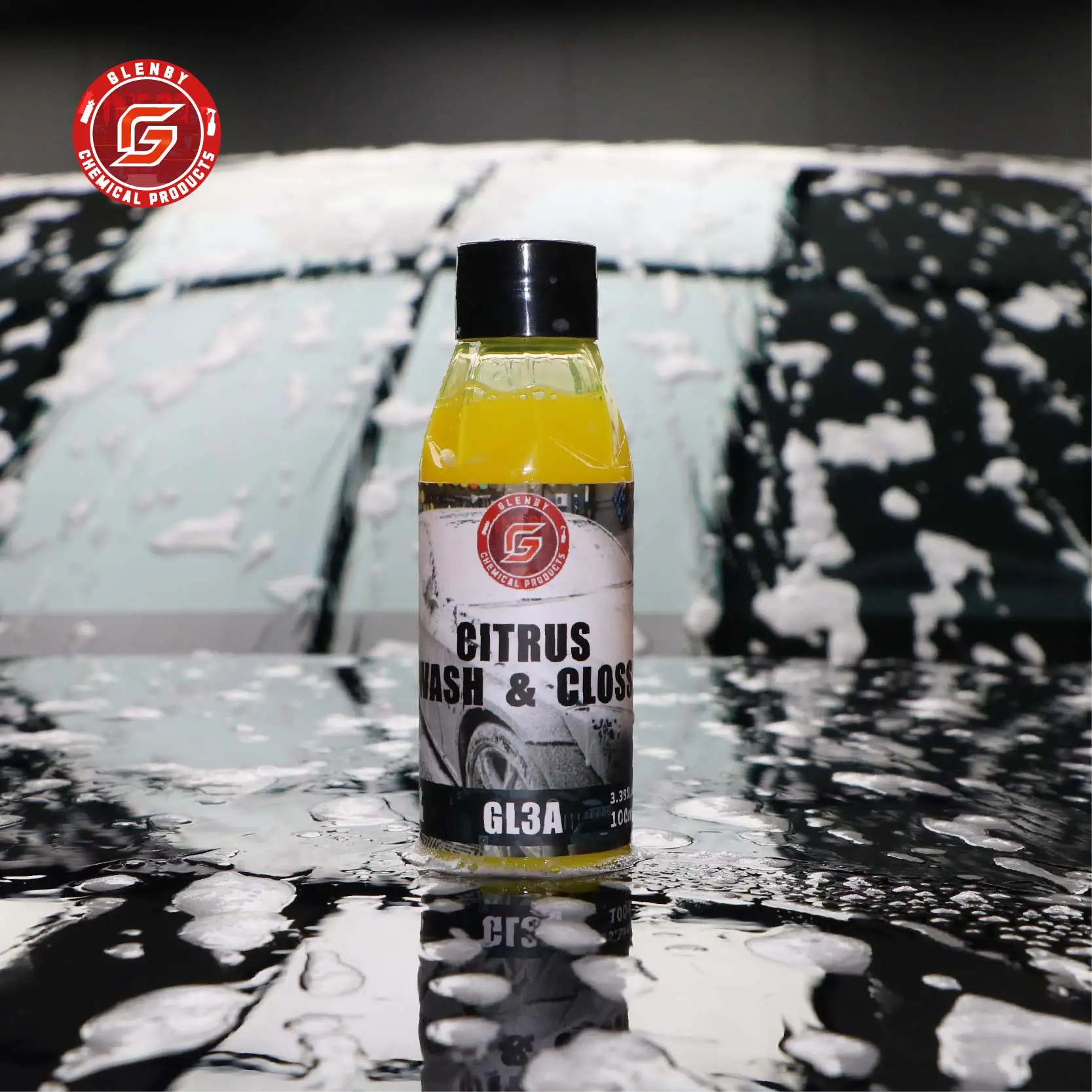 

Glenby шампунь для мытья автомобиля с высоким концентратом, волшебная снежная пена, шампунь для мытья автомобиля, шампунь для ухода за автомобилем, цитрусовая мойка и блеск