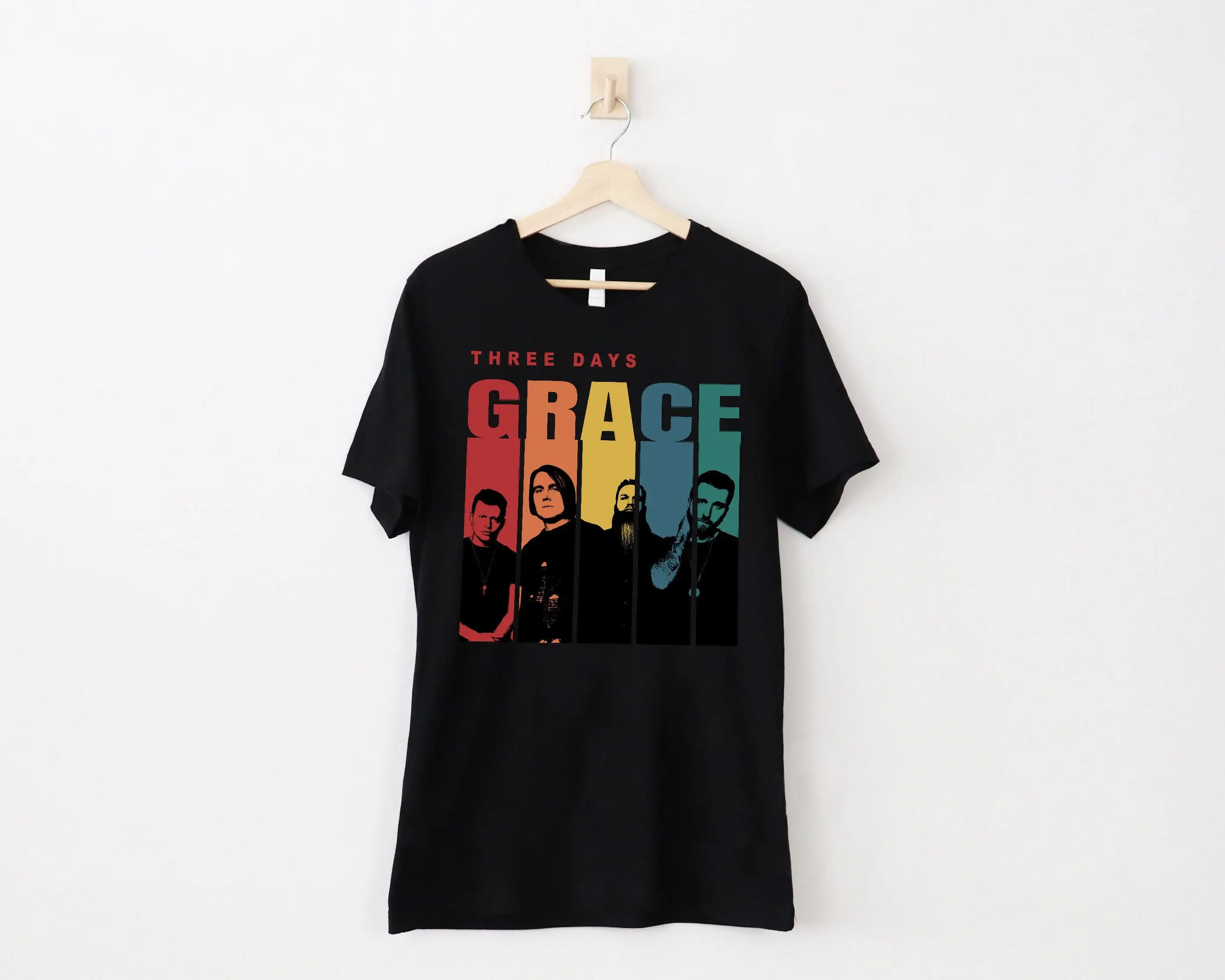 Three Days Grace Band Vintage T Shirt ConcerT GifT For Friends And Family