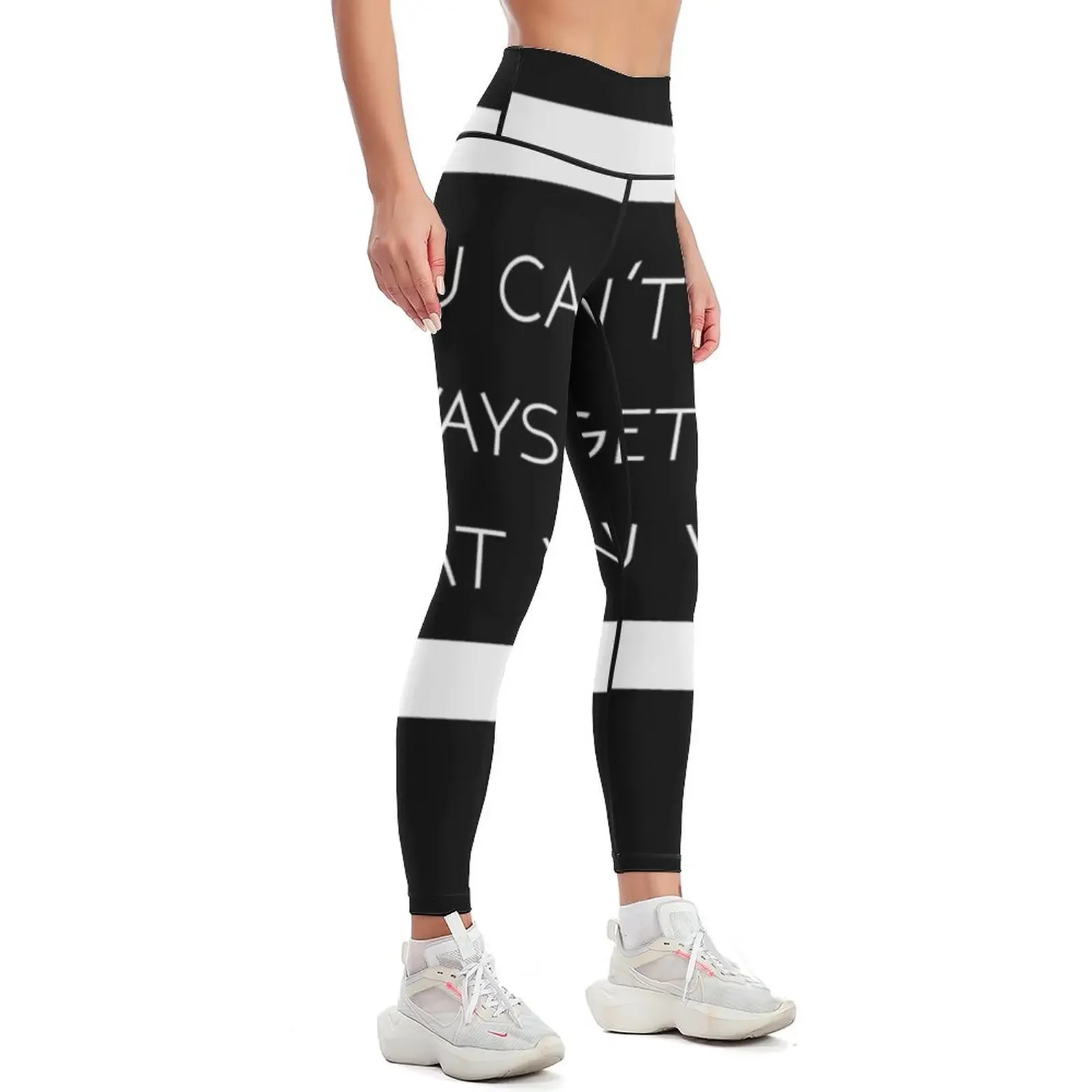 YOU CAN'T ALWAYS GET WHAT YOU WANT Simple Design Leggings gym top Sweatpants Womens Leggings