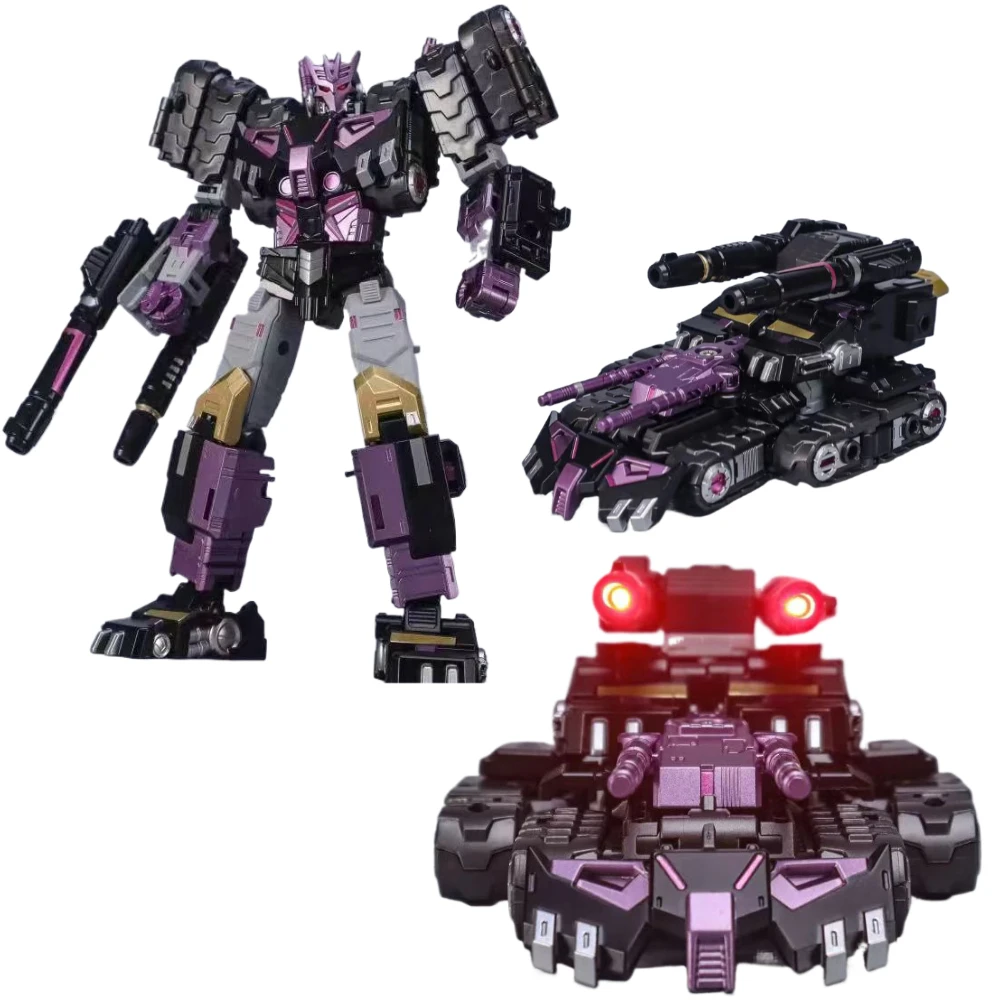 In Stock  DJD01 Enlarged Version Black Dogs Tarn Legend Series Alloy Chariot Robot Transformation Toy Model Action Figure  Gift