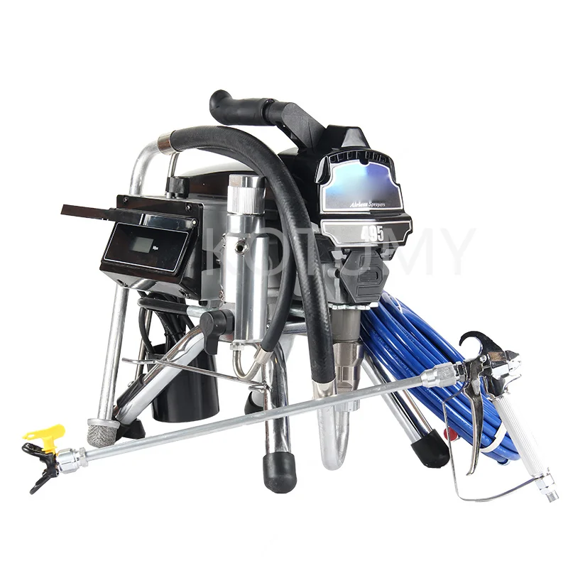 3000W 3.0L Professional airless spraying machine 495/395 Professional Airless Spray Gun Airless Paint Sprayer painting machine t