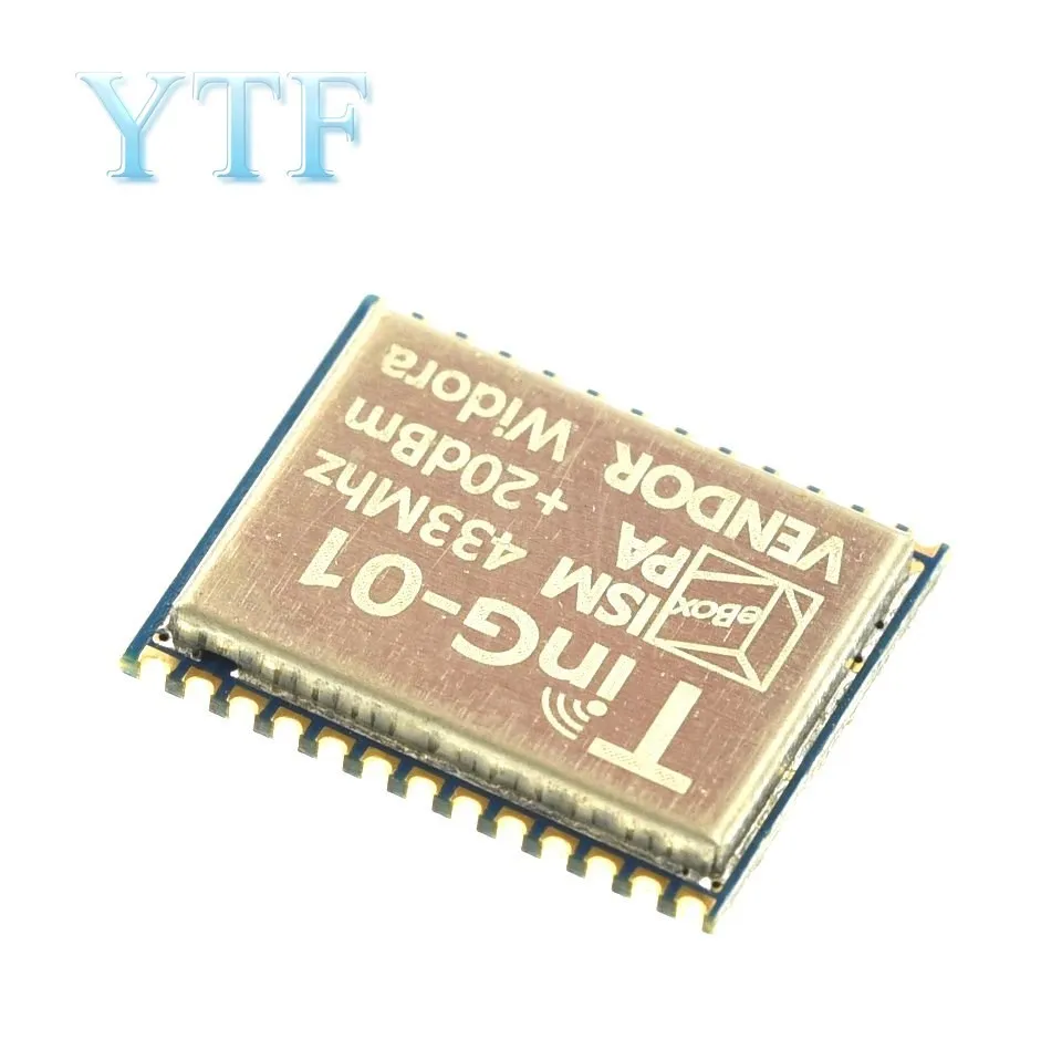 

Ting-01 01M SX1278 Wireless Module 433MHZ Serial Port LORA Spread Spectrum UART Interface Widora