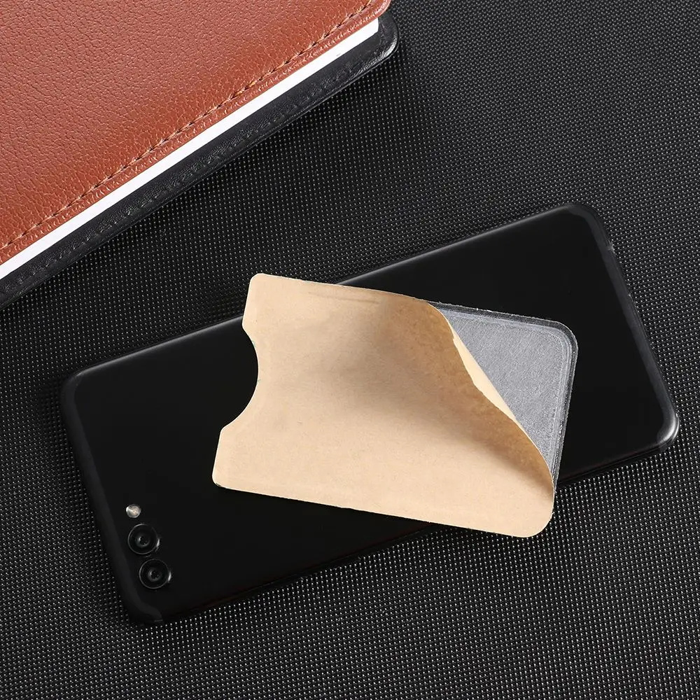 

Universal Accessory Adhesive Sticker Wallet Case Bag Pouch Cellphone Pocket Card Holder