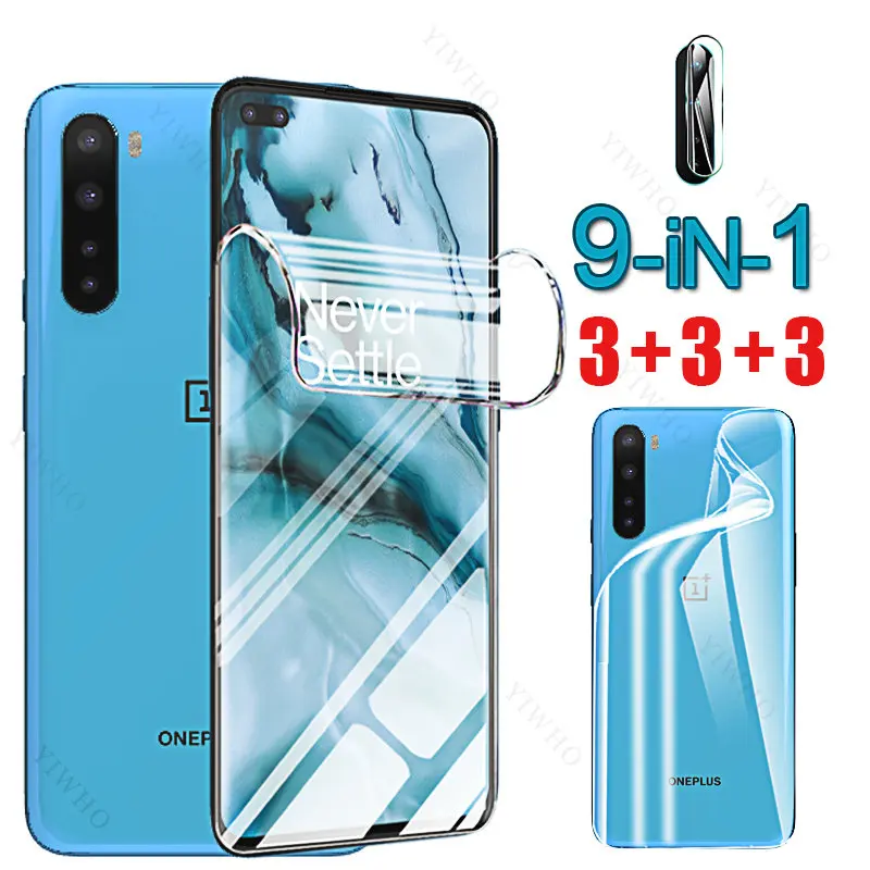 Hydrogel Film for Oneplus Nord Camera Glass Screen Protector for OnePlusNord 6.44\