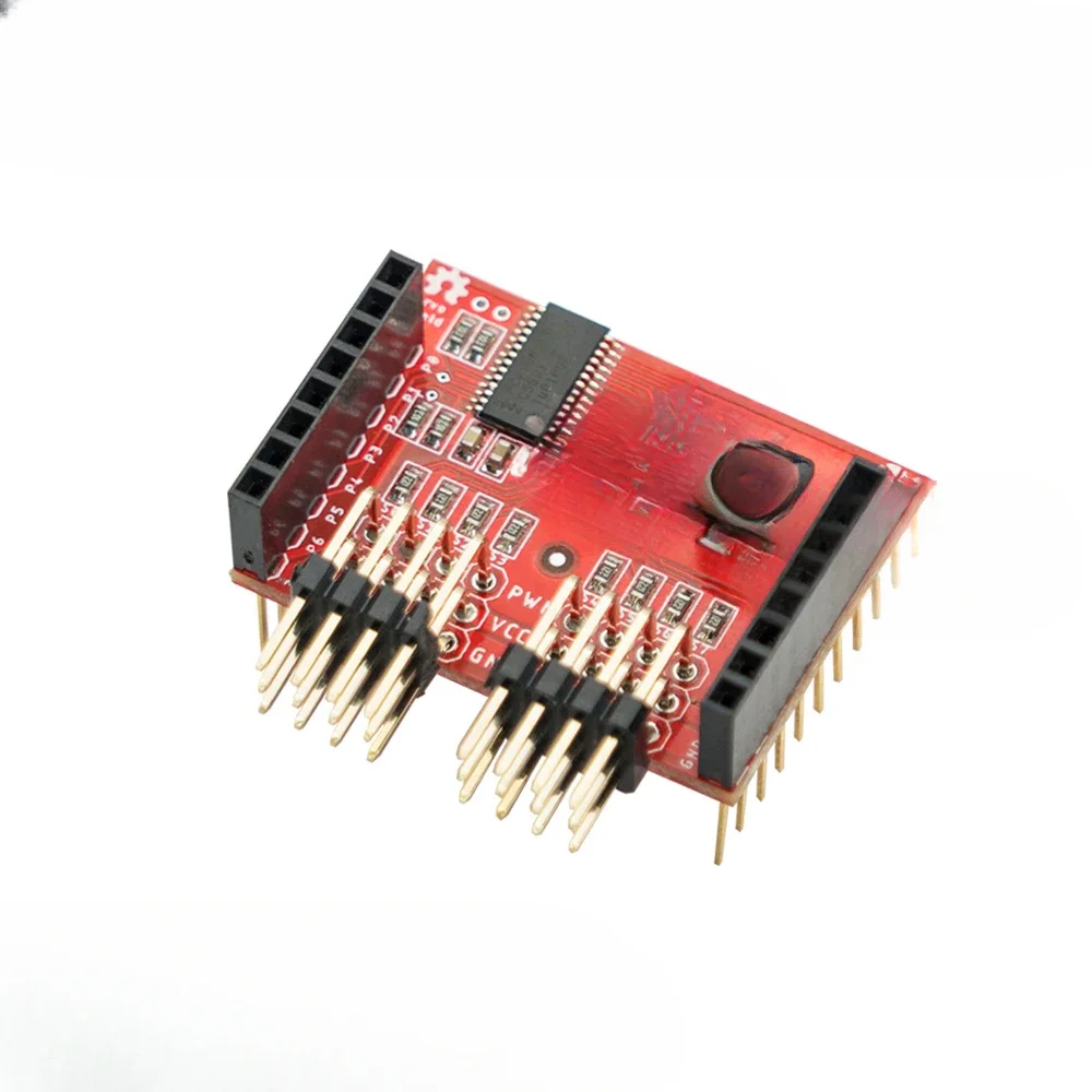 Driver expansion board eight PWM I2C interface, two stacks support 16 channels