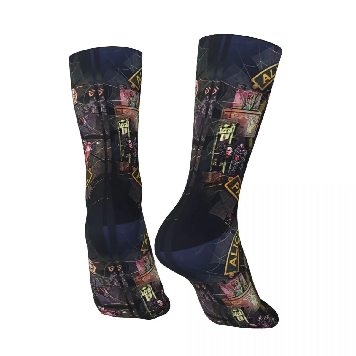 Ozzy Osbourne Kawaii Socks School Cartoon Pattern Socks