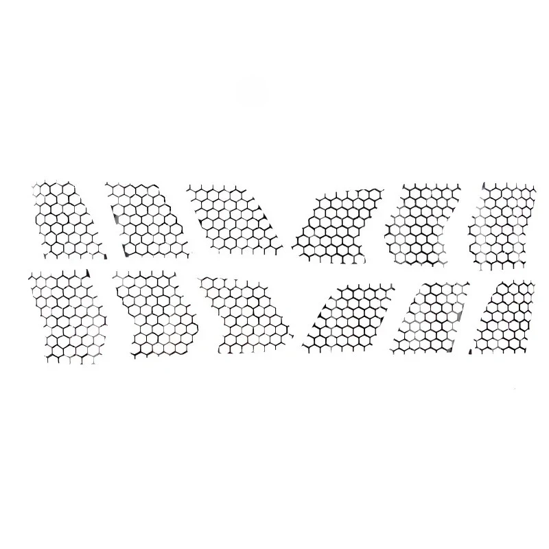 Adesivo fanale posteriore per Ford Mustang Mach-E Adesivi per lampade decorative cellulari a nido d'ape Accessori per la modifica esterna dell'auto