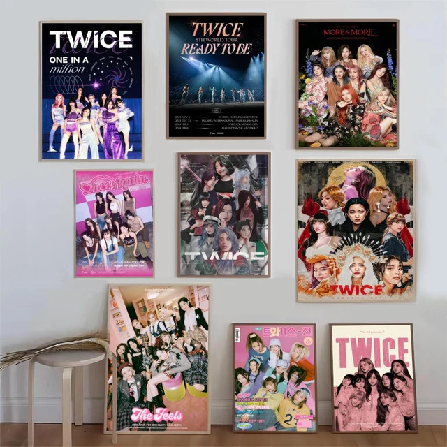 twice ポスター 貼り オファー 方