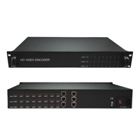 8 16 24-channel HD video encoder IPTV CATV TV front-end system H.264 H.265 HEVC HDMI to IP webcast push streaming
