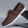 Men’s Classic Leather Loafers – Slip-On Comfort & Elegant Lace-Up Design 6