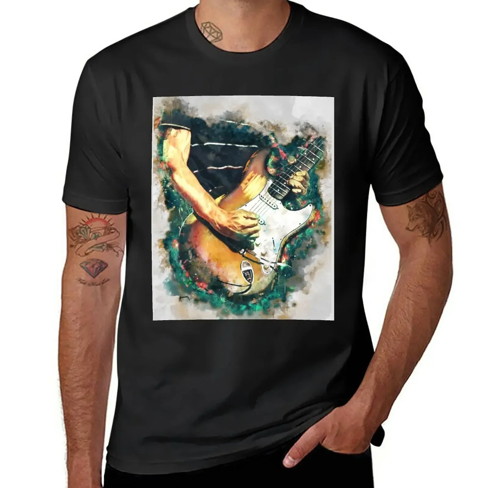 John Frusciante's electric guitar T-Shirt animal prinfor boys boys animal print sublime mens champion t shirts