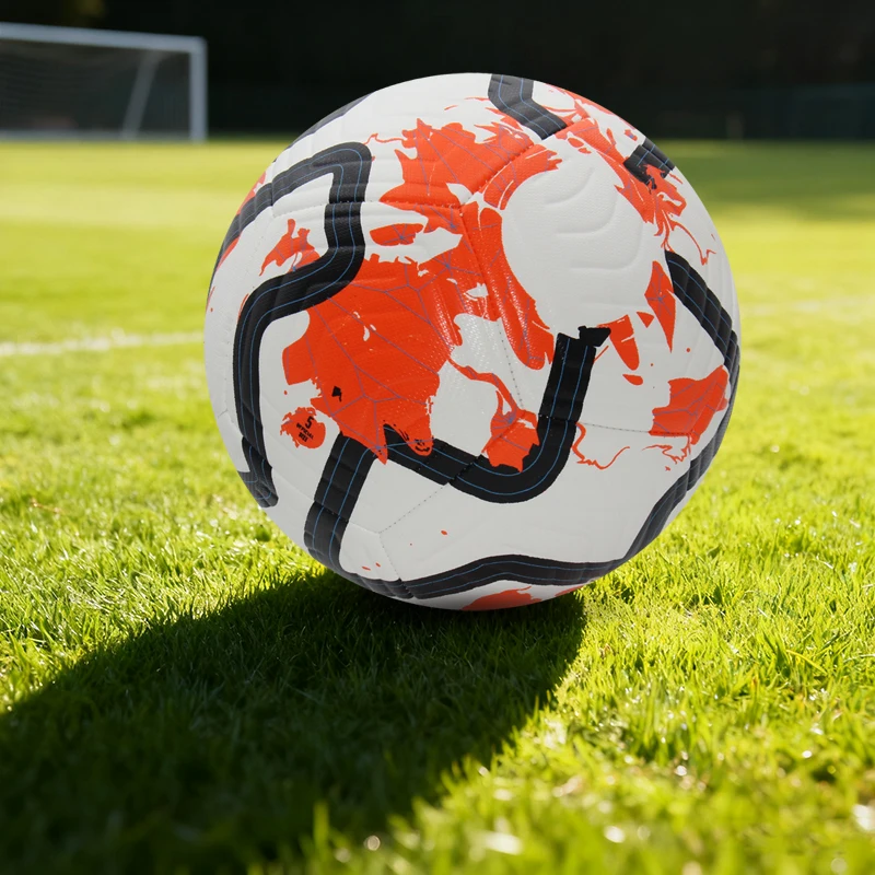 2025 Palloni da calcio Formato standard 5 Pallone cucito a macchina Materiale PU Partita della lega sportiva Palloni da allenamento per calcio futbol voetbal