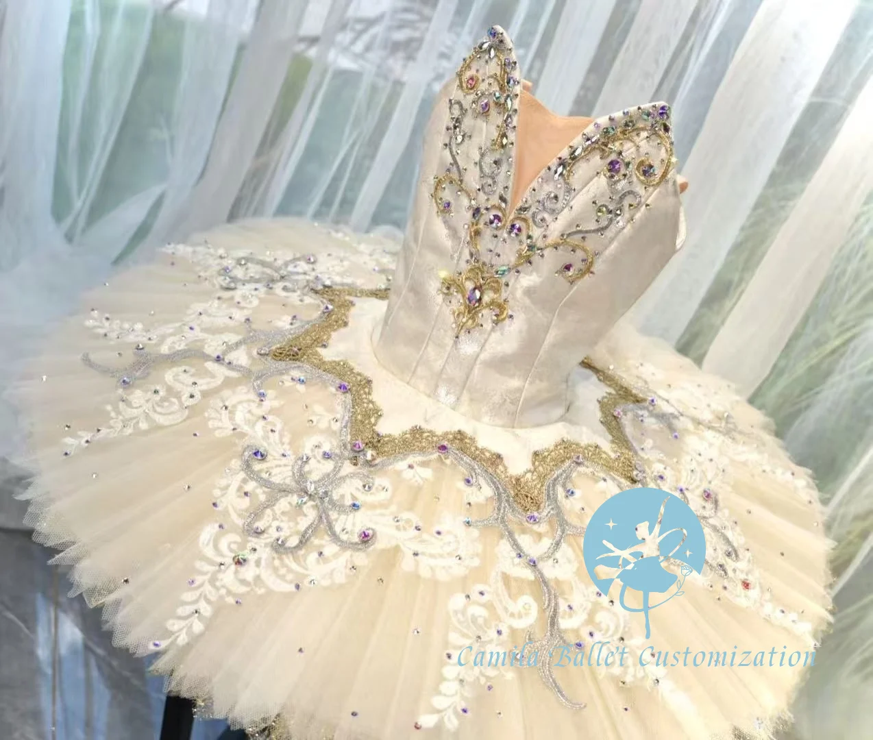 

Высококачественная профессиональная индивидуальная новая балетная пачка Paquita Sleeping Beauty для соревнований для взрослых и детей