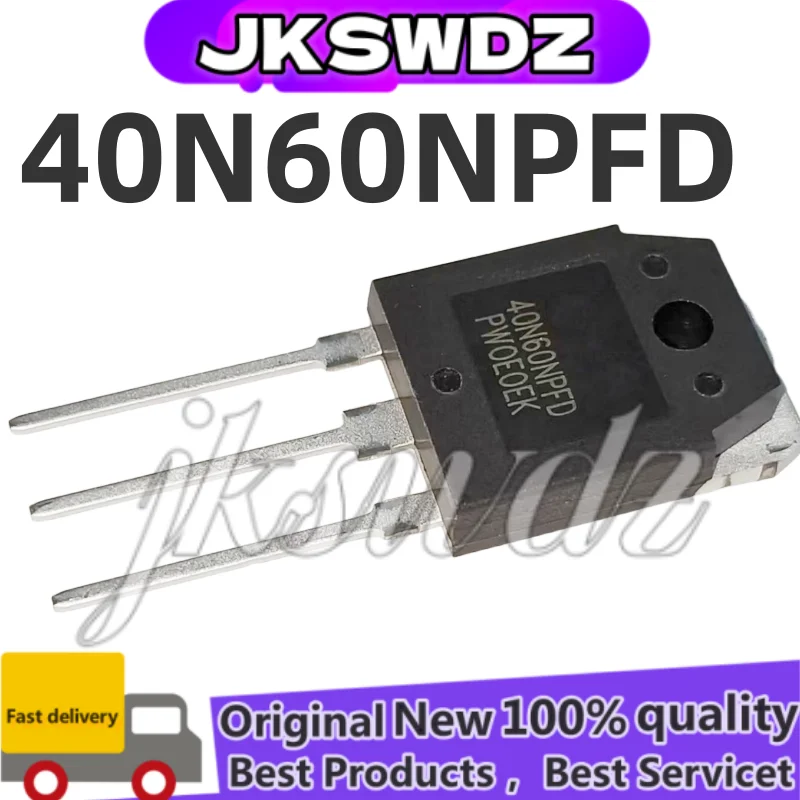 

10PCS/lot 40N60NPFD TO-3P 40N60 600V 40A IGBT SGT40N60NPFDPN TO3P in stockJSWDZ