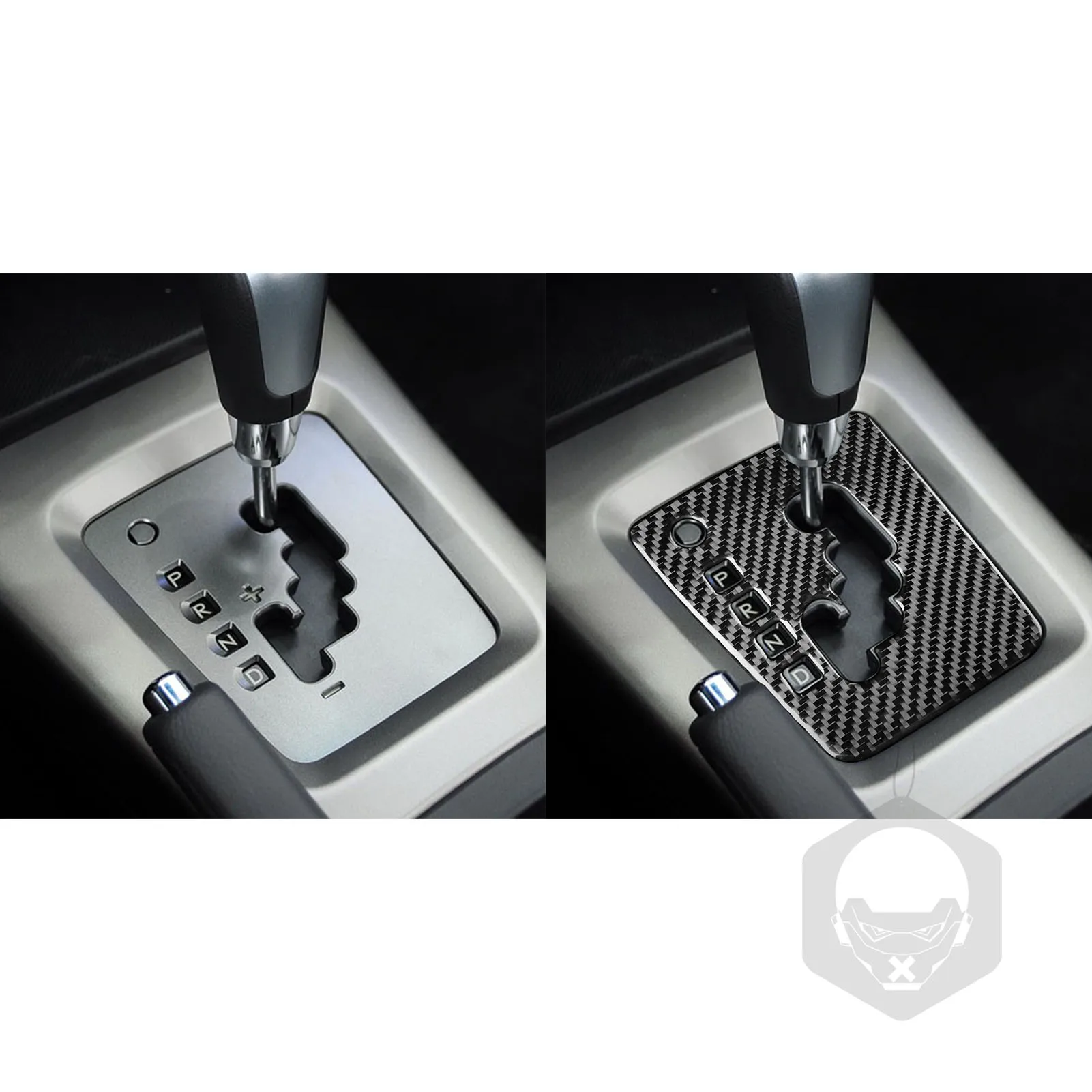 Gear Shift Panel Decoration Cover Sticker for Subaru Forester 2008 2009 2010 2011 2012 Car Interior Accessories Carbon Fiber