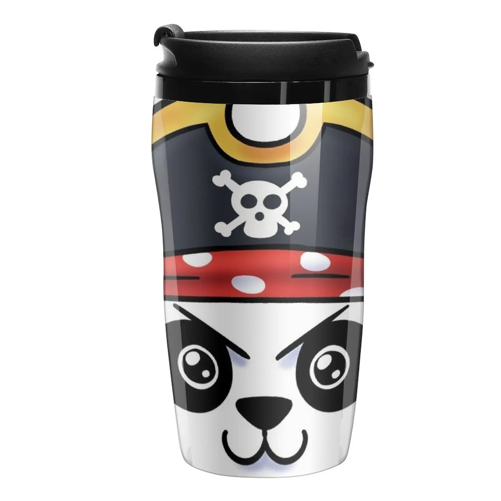 

New Jabba The Panda Pirate Large Travel Coffee Mug Luxury Coffee Cups Teaware Cafes