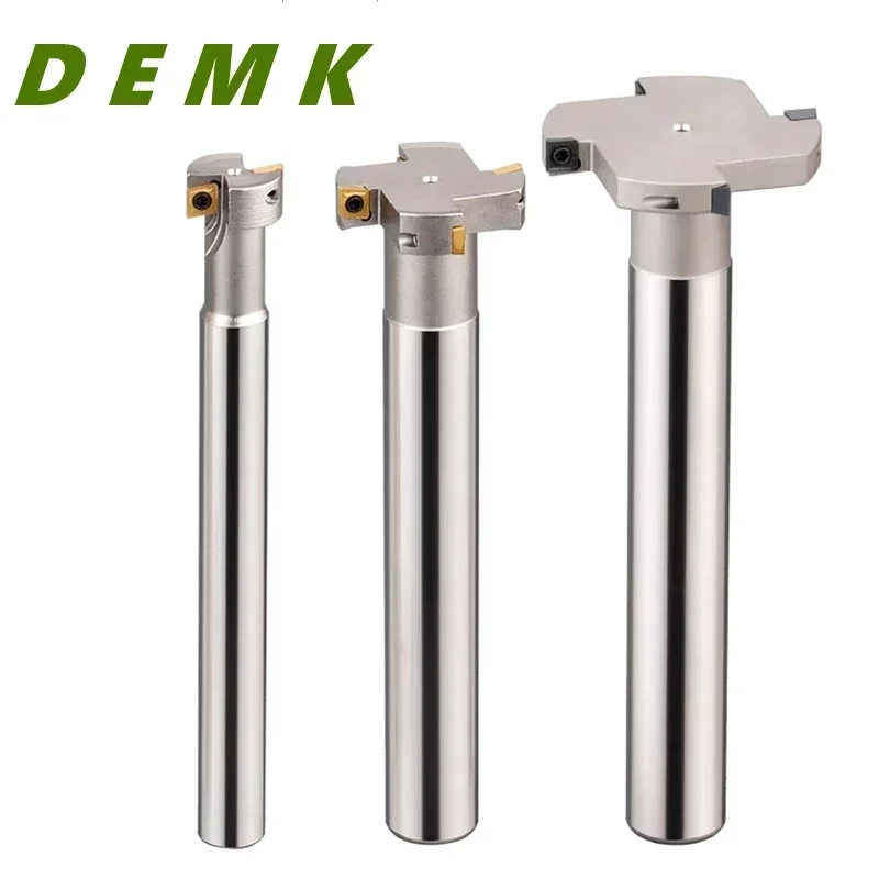 Espesor 8mm H08 CNC varilla de fresa con ranura en T serie HTS MTS varilla de ranurado vástago de fresa en forma de T ranura inserto de carburo