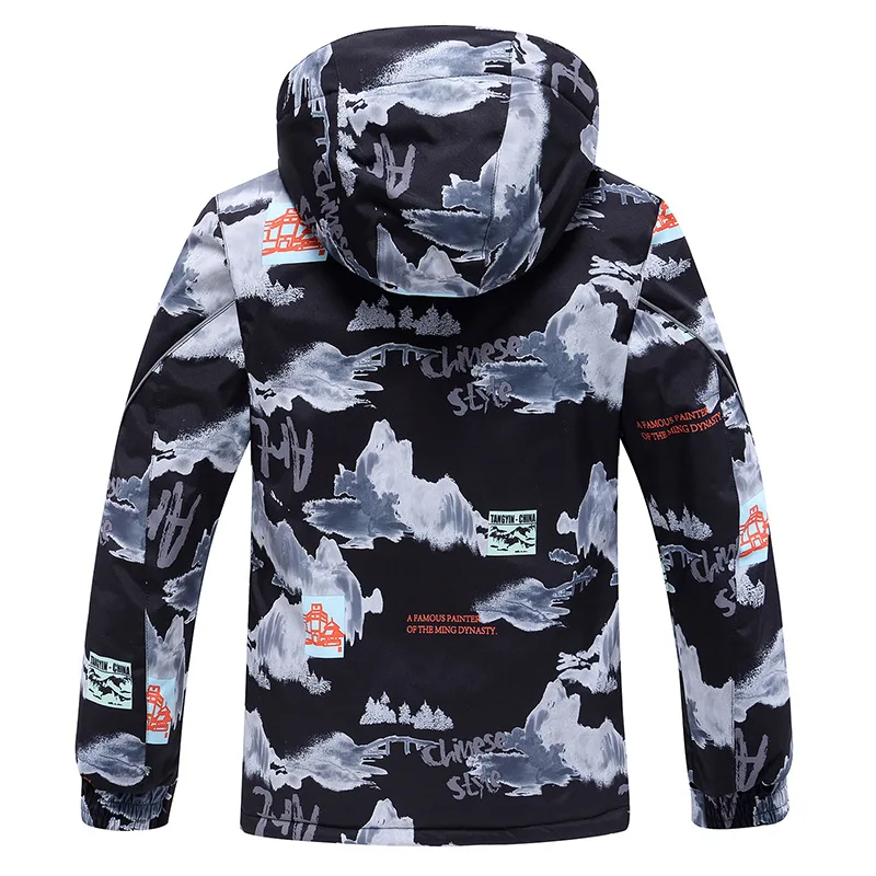 Neue Kinder Ski anzug Mädchen Snowboard jacke Jungen verdickt warme Kinder Ski Set Schnee hose wind dichte wasserdichte Winterkleid ung