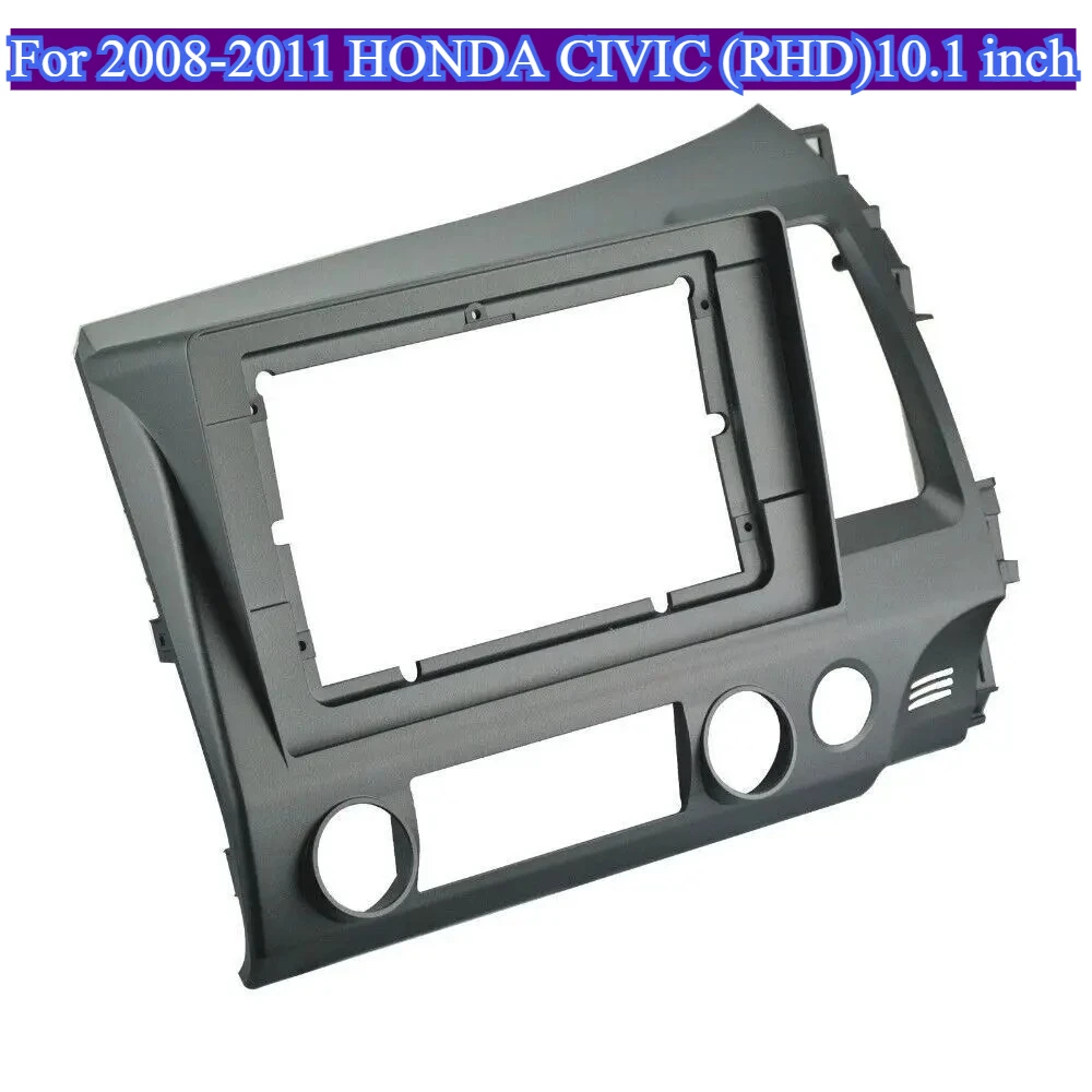 

Для 2008-2011 HONDA CIVIC (RHD) 10,1 ''2Din автомобильный радиоприемник, комплект рамы приборной панели без батареи, комплект рамы приборной панели, отделка, аксессуары из АБС-пластика